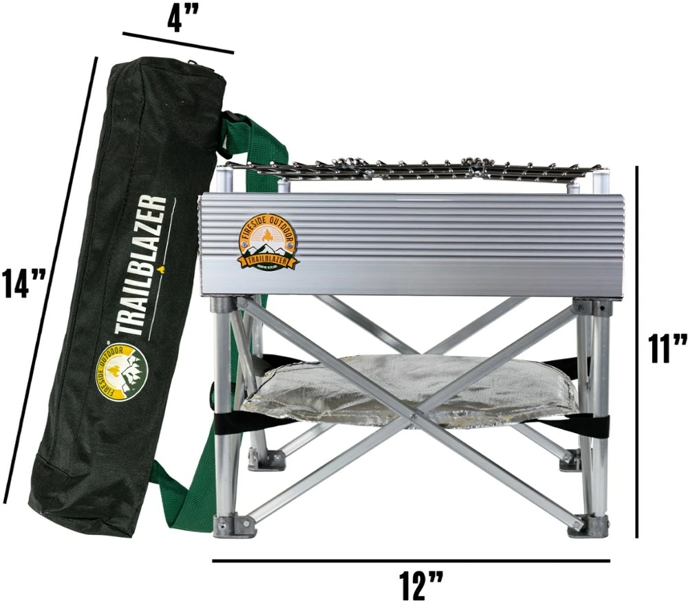 FIRESIDE OUTDOOR Trailblazer Fire Pit and Grill 4 FIRESIDE OUTDOOR Trailblazer Fire Pit and Grill - Image 2