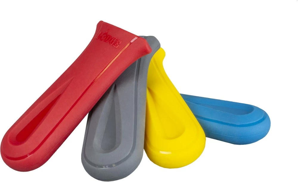 Lodge Deluxe Silicone Handle Holder - Red 4 Lodge Deluxe Silicone Handle Holder - Red - Image 2