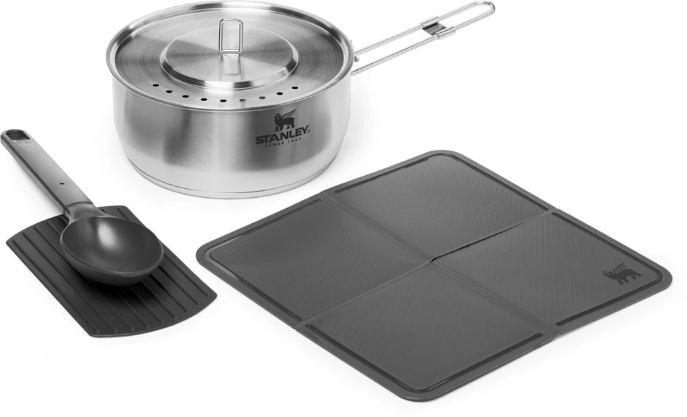 Stanley Even-Heat Essential Cookset - Stainless Steel 3 Stanley Even-Heat Essential Cookset - Stainless Steel