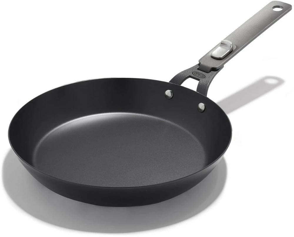 OXO Outdoor Carbon Steel Fry Pan with Removable Handle - 8" 7 OXO Outdoor Carbon Steel Fry Pan with Removable Handle - 8" - Image 5