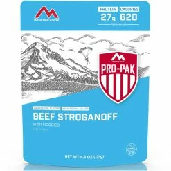 Mountain House Beef Stroganoff Pro-Pak - 1 Serving - None