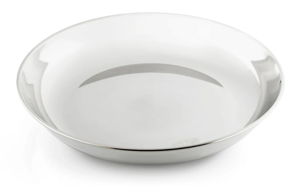 GSI Outdoors Glacier Stainless-Steel Deep Plate 3 GSI Outdoors Glacier Stainless-Steel Deep Plate