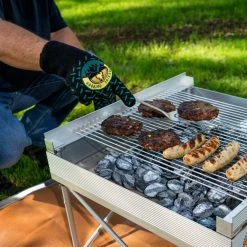 FIRESIDE OUTDOOR Thermal Protection Gloves - Black -Camp Kitchen Sales Store f5511d77 964c 42ac bf70 23c7d518a86e