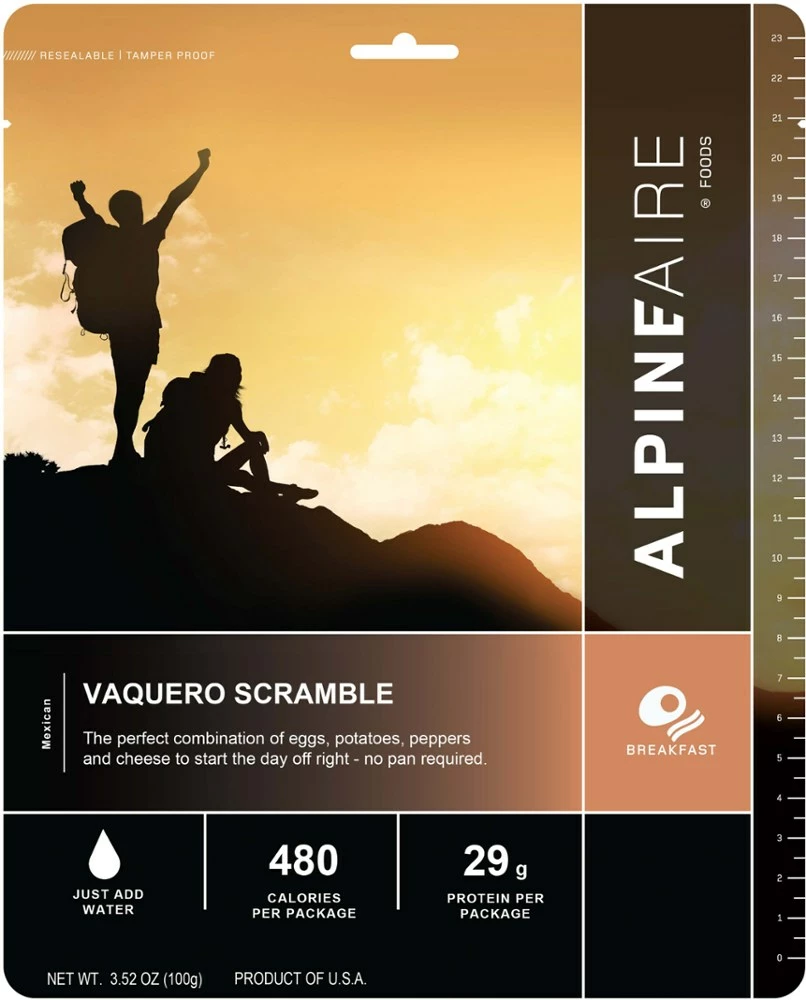 AlpineAire Foods Vaquero Scramble - 1 Serving - None 3 AlpineAire Foods Vaquero Scramble - 1 Serving - None