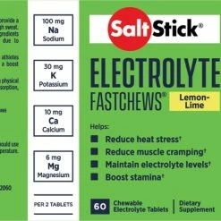 SaltStick Fastchews Chewable Electrolyte Tablets - 60 Tablets 11 SaltStick Fastchews Chewable Electrolyte Tablets - 60 Tablets -Camp Kitchen Sales Store fedf8c3b f3aa 4d82 8aef 5ec2d209027c